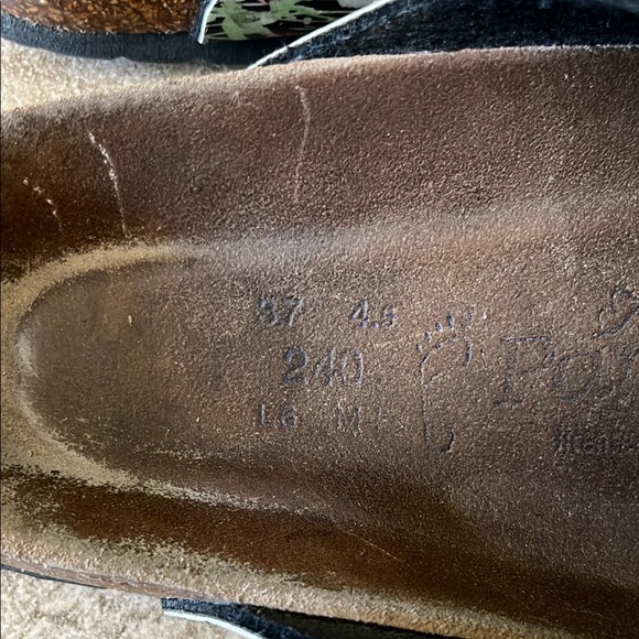 Papillio Pink and Green Floral Sandals with Adjustable Straps - Picture 6 of 6